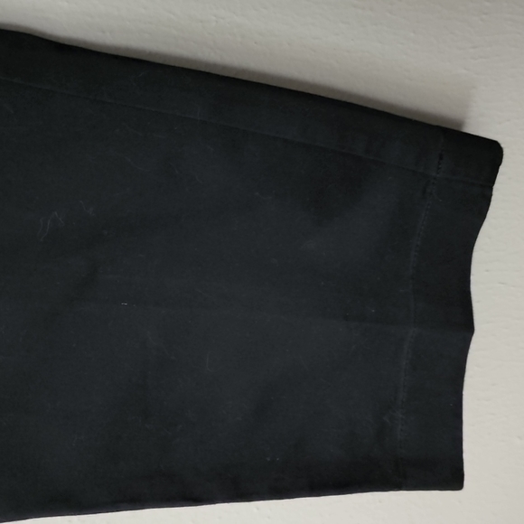 NWTS Riders Black Cropped Pants Capri School Uniform Size 8M Stretch - Picture 4 of 7
